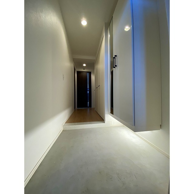 開放感のある玄関ですね