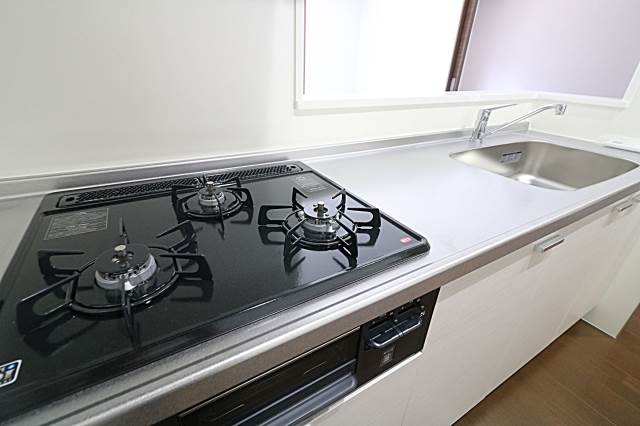 3口コンロで料理が楽しくなりますね。