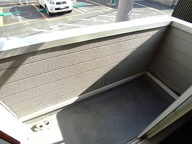 洗濯物はこちらで干せます