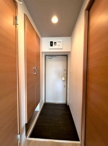玄関はこんな感じです