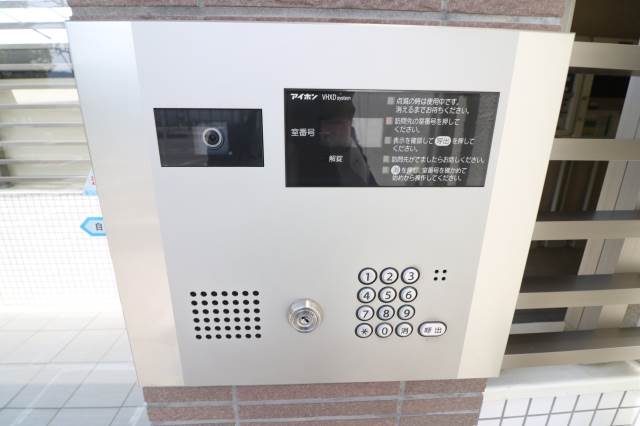 オートロック付きで安心です
