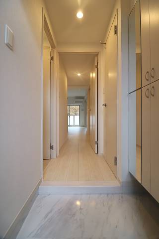 開放感のある玄関ですね