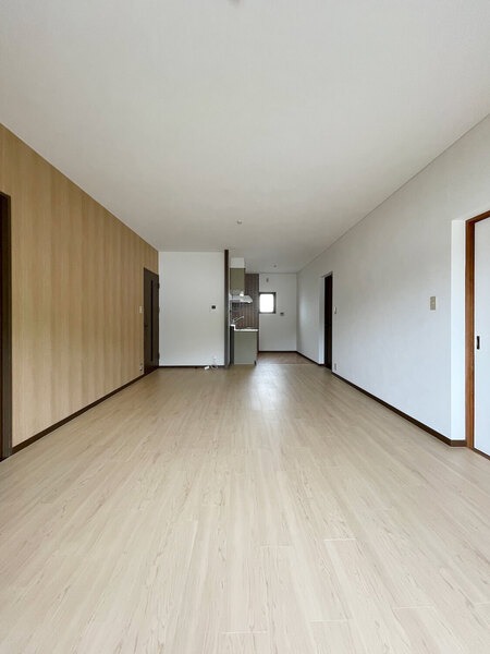 開放感のあるリビングですね