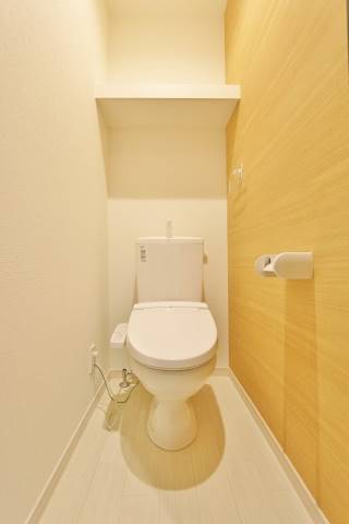 トイレ内にも物が置けます