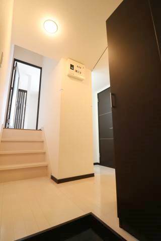 開放感のある玄関ですね