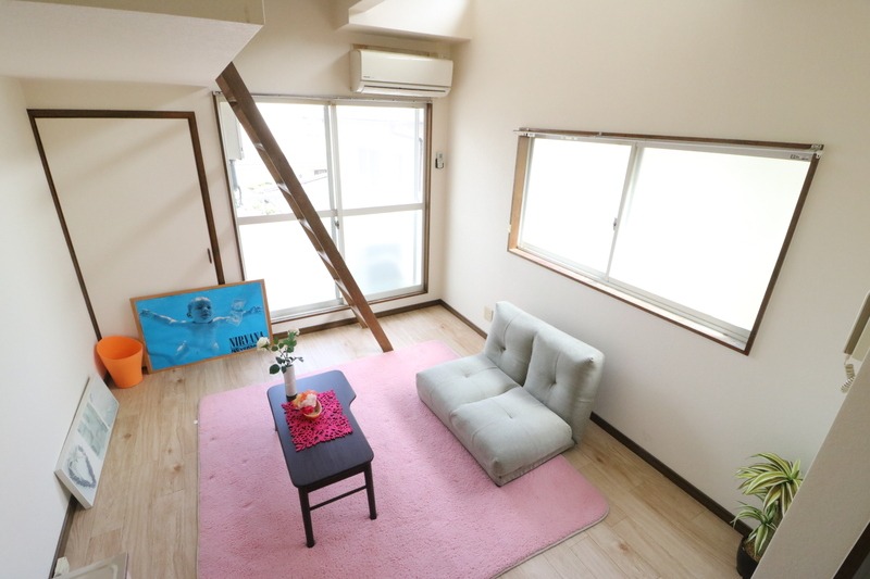 2面採光で明るいお部屋です