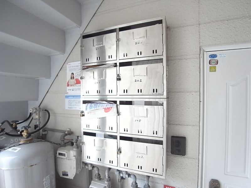 集合ポストもございます