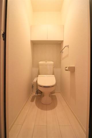 温水洗浄便座付きです