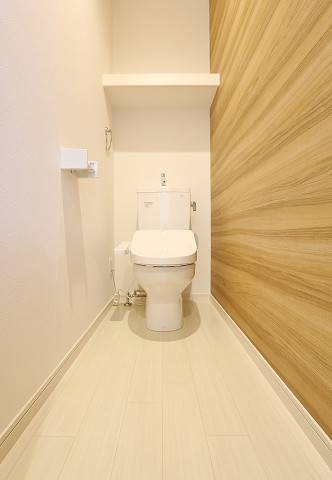 温水洗浄便座付きです