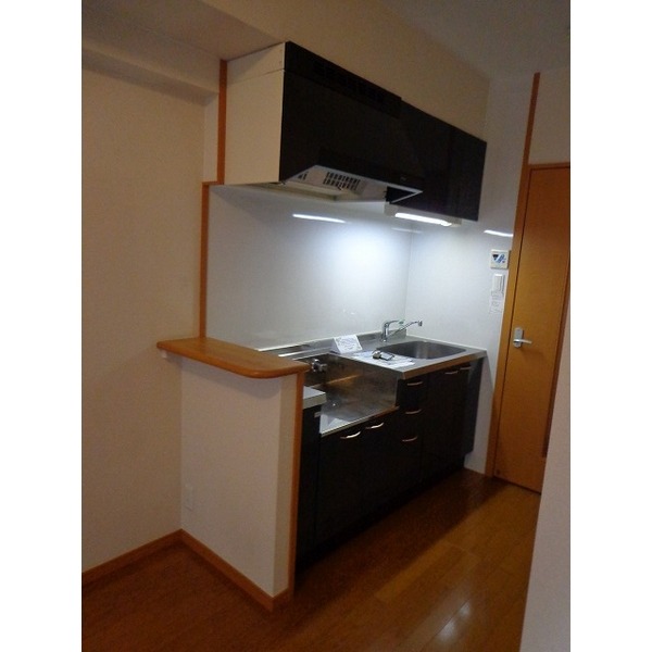 キッチンスペースも広々しています