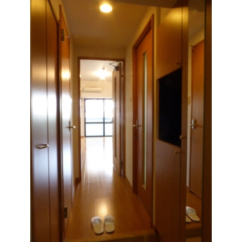 玄関スペースも広々しています