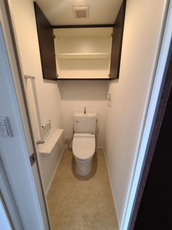 嬉しい温水洗浄便座機能付き