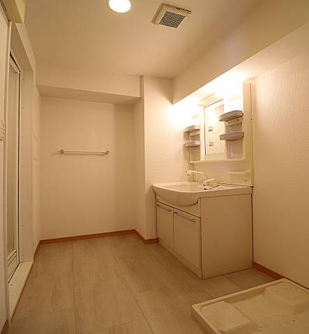 朝の支度はこちらで