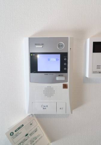 モニター付きで安心です