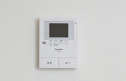 来客の確認ができるので安心ですね
