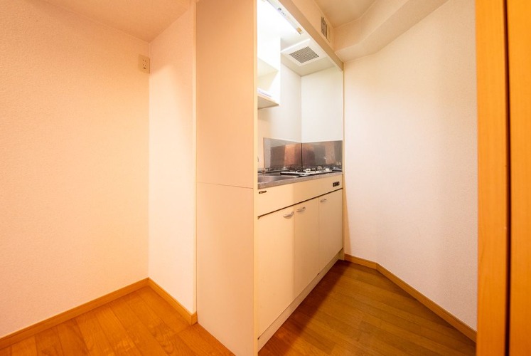 冷蔵庫スペースもしっかりあるキッチンです