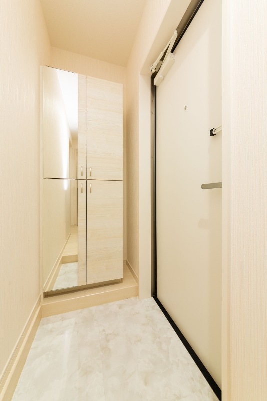 鏡付きは嬉しいですね