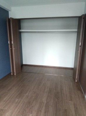 大きなクローゼット完備