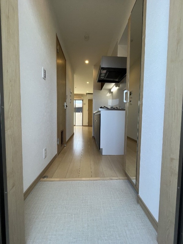 玄関からはこんな感じです