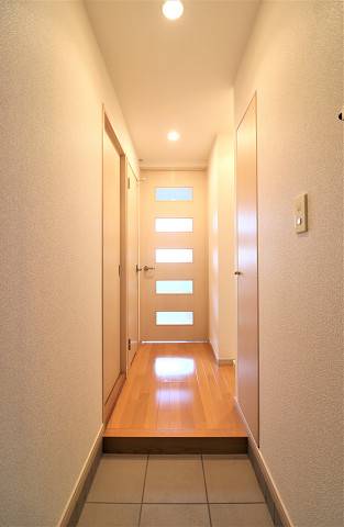 毎日を迎える玄関スペース