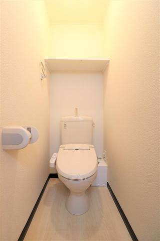 清潔感あるトイレです