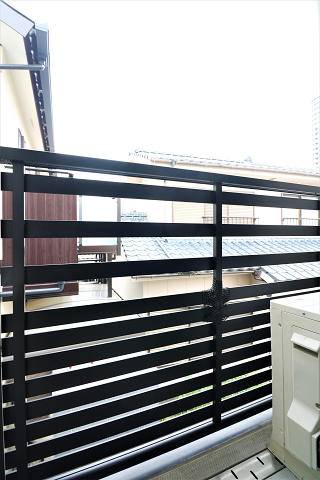 洗濯物はこちらで干せます