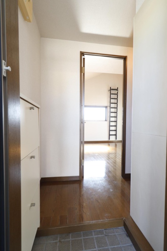 開放感のある玄関ですね