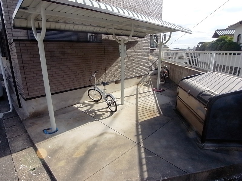 駐輪場スペースです。