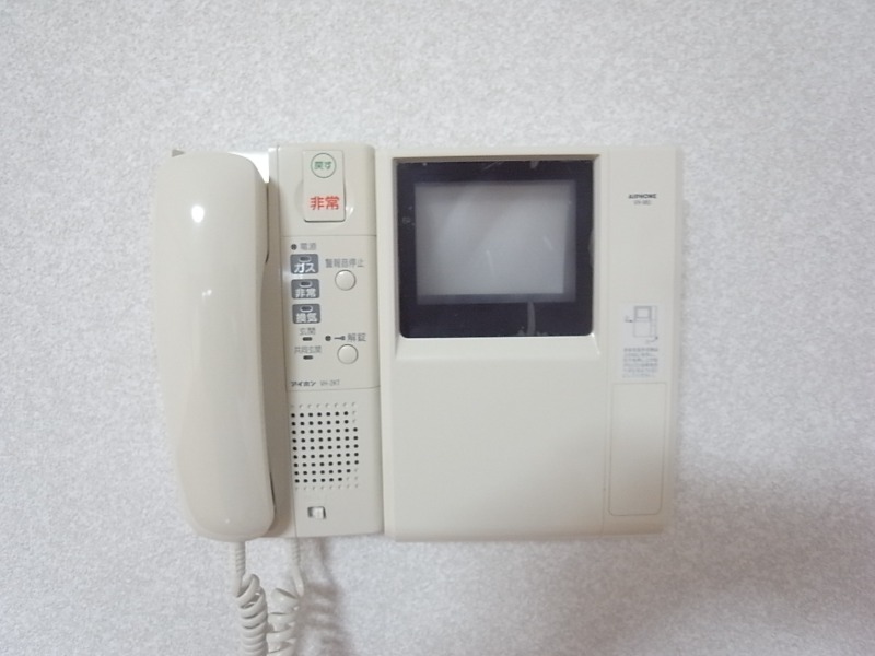 来訪者の顔も見れます。