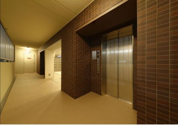 共有部分も広いので混雑しないですね