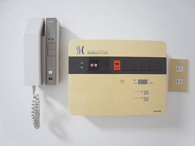 インターホンで安心です