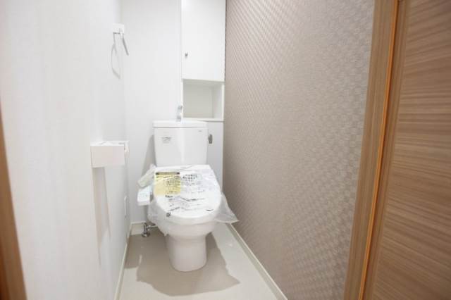 綺麗なトイレです。