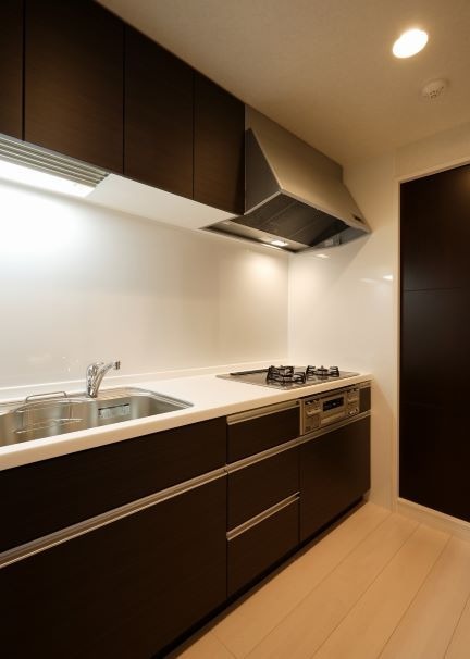 独立キッチンで匂いが気にならないですね