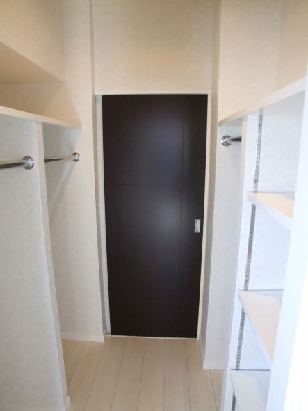 大きな収納で荷物がスッキリ