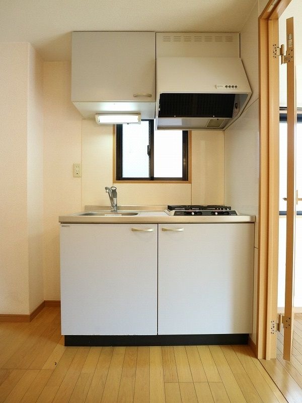 2口コンロで料理がはかどります。