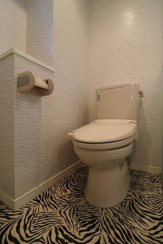 清潔感のある空間です。