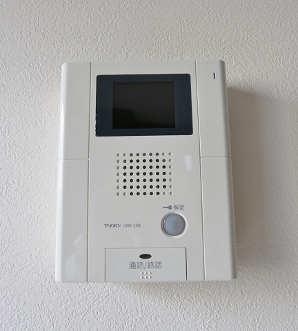 モニターフォンで女性の方も安心