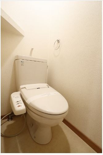 嬉しい温水便座付き