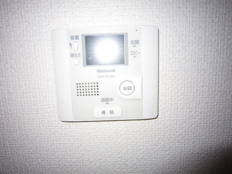 あると安心のモニターホンです