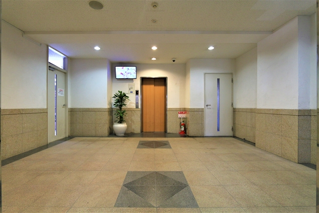 高級感あるエントランス