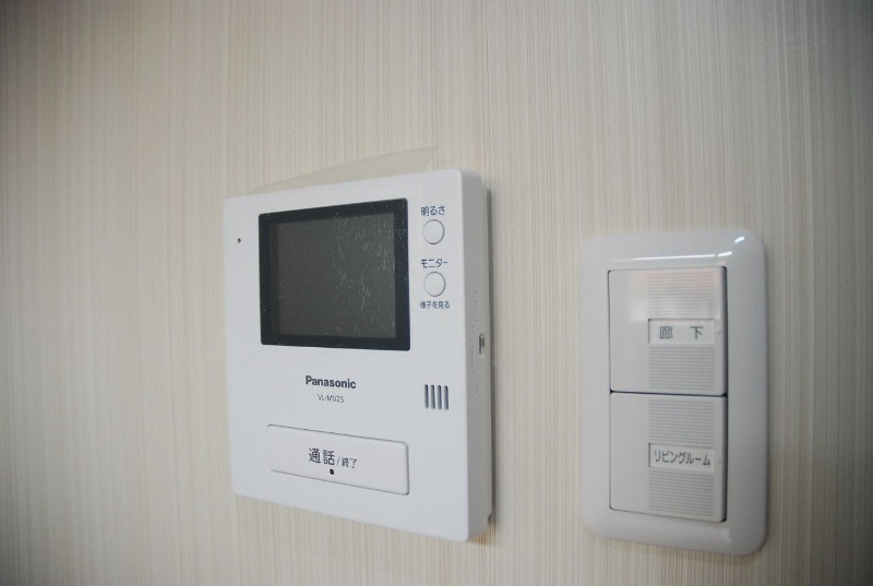 安心のモニターフォン付きです