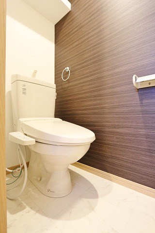 嬉しい温水洗浄便座機能付き