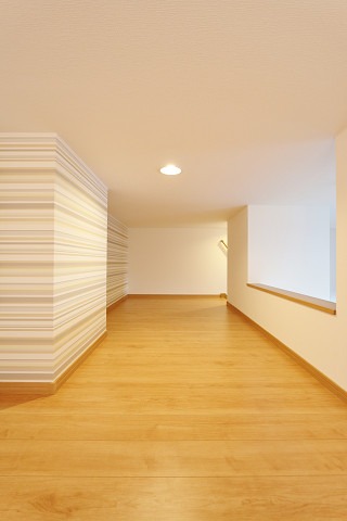 落ち着くロフトスペースです