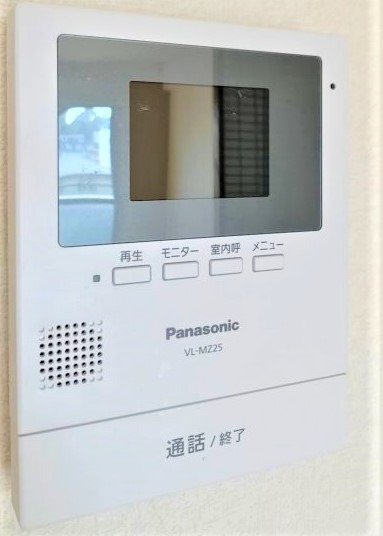 安心のTV付インターホン