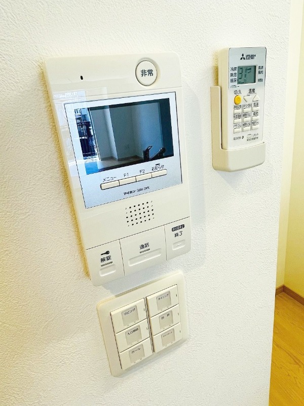 来客の確認が出来るので安心ですね