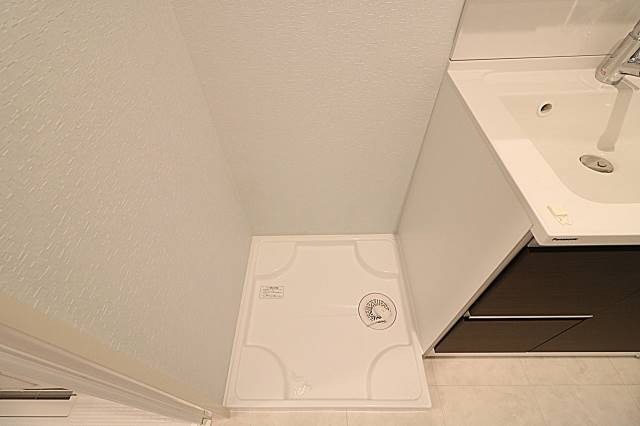 洗濯機も置けます。