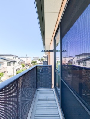 天気の良い日の洗濯物はこちらで