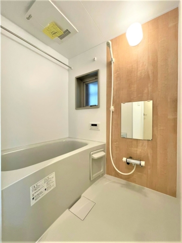 窓付きの浴室はうれしいですね