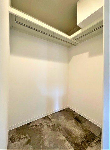 大容量ウォークインでお荷物の多い方も安心