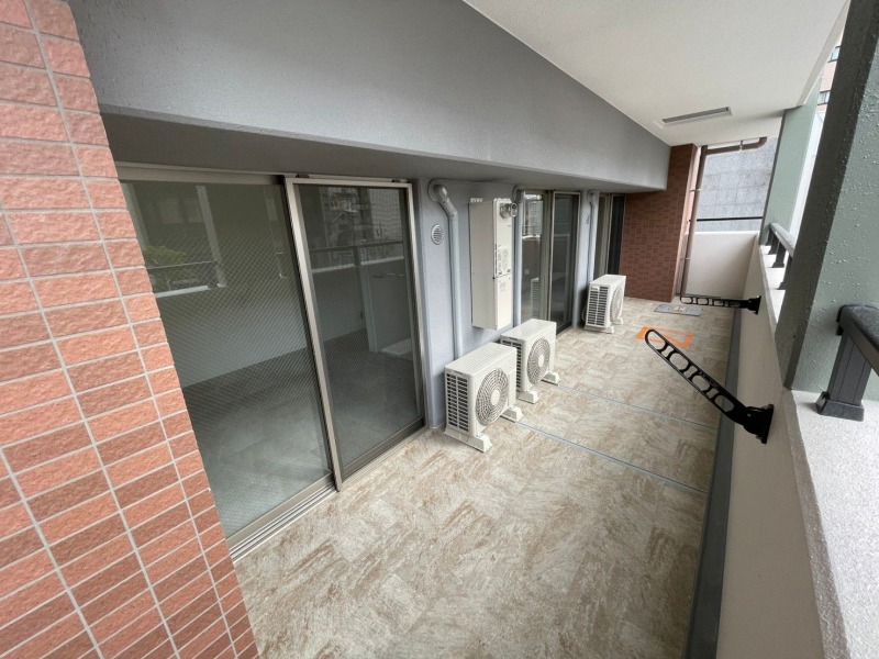 バルコニーも広いですね